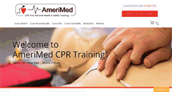 Desktop Screenshot of amerimedcpr.com